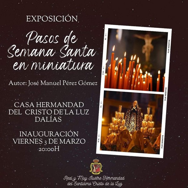 Exposición pasos de Semana Santa en miniatura