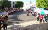 Llegada a la Iglesia