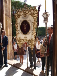 ENTRADA DEL ESTANDARTE EN EL TEMPLO 2012