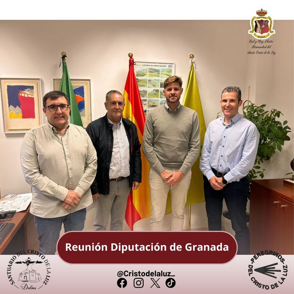 Apoyo de la Diputación de Granada a los Caminos del Cristo de la Luz.