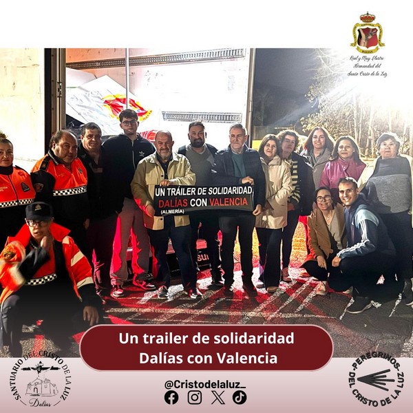 La solidaridad de Dalías llega a Benetússer: un camión lleno de esperanza.