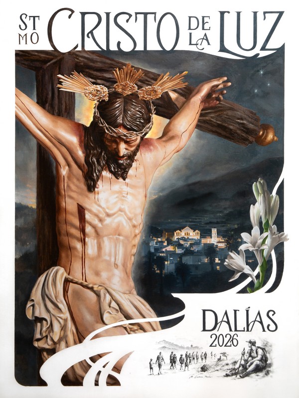 DALIÁS YA TIENE CARTEL PARA LOS SOLEMNES CULTOS 2026: UNA OBRA CON NOMBRE VIRGITANO