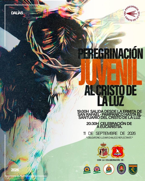 a juventud llamada a peregrinar juntos: Se anuncia la Peregrinación Juvenil al Cristo de la Luz 2026