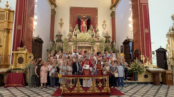 Los pueblos de la Alpujarra almeriense peregrinan al Santuario en la Misa de la mañana