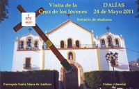 LA CRUZ DE LAS JORNADAS MUNDIALES DE LA JUVENTUD LLEGARÁ A DALÍAS