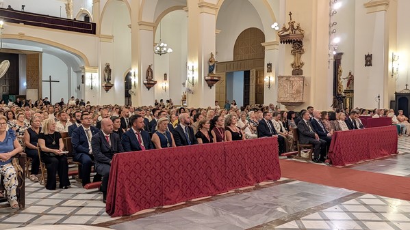El Santuario celebra el cuarto día del Solemne Septenario con un emotivo reconocimiento a D. José Juan Alarcón por sus 25 años de sacerdocio