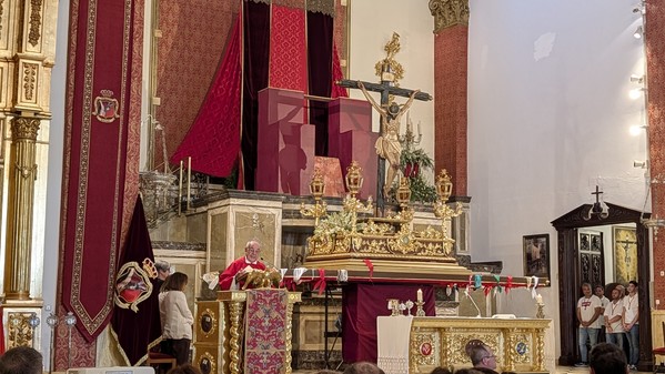 Solemne Misa Vespertina y Procesión del Santísimo Cristo de la Luz por las calles de Dalías