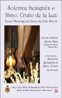 SOLEMNE BESAPIÉS AL STMO. CRISTO DE LA LUZ