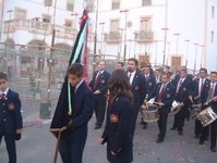 LA BANDA DE MÚSICA DE DALÍAS ACOMPAÑARA AL CRISTO EN LA PROCESIÓN