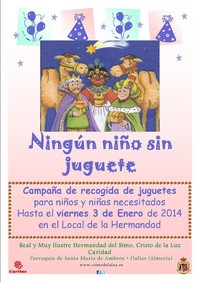 NINGÚN NIÑO SIN JUGUETES EN DALÍAS