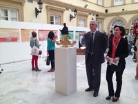 ASISTENCIA A LA INAUGURACIÓN DE UNA EXPOSICIÓN SOBRE S. JOSÉ MARÍA RUBIO EN LA DIPUTACIÓN DE ALMERÍA