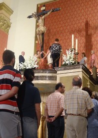 15 DE JUNIO, BESAPIÉS AL STO. CRISTO DE LA LUZ