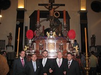 LA HERMANDAD ES INVITADA A LOS ACTO DE LA HINIESTA ( SEVILLA)