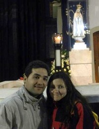 NORMA ROMÁN Y OLIVER CHECA, PREGONEROS JÓVENES DEL STO. CRISTO DE LA LUZ