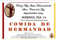 COMIDA DE HERMANDAD 2014