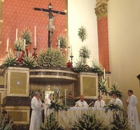 EL VICARIO GENERAL DE LA DIÓCESIS PRESIDE LA CUARTA NOCHE DE SEPTENARIO