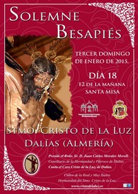 EL DOMINGO 18, BESAPIÉS AL STMO. CRISTO DE LA LUZ