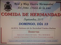 COMIDA DE HERMANDAD