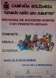 NINGÚN NIÑO SIN JUGUETE