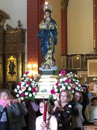 PROCESIÓN DE LA INMACULADA EN NUESTRA PARROQUIA