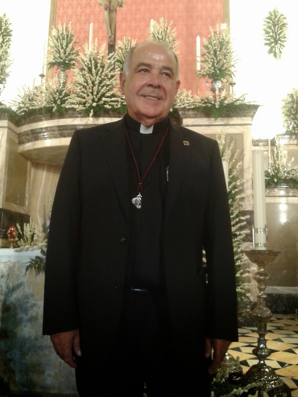 RVD. SR. D. MANUEL CUADRADO MARTÍN, PREGONERO DEL STMO. CRISTO DE LA LUZ 2016