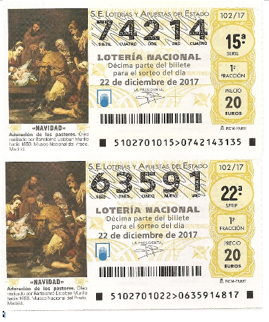 LOTERÍA DE NAVIDAD 2017