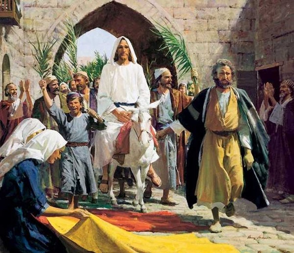 DOMINGO DE RAMOS - ENTRADA TRIUNFAL DE JESÚS EN JERUSALÉN