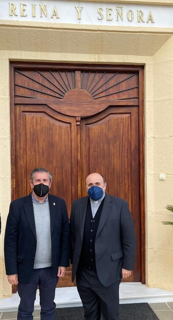 NUESTRO HERMANO MAYOR VISITA LA CASA DE ESPIRITUALIDAD DE AGUADULCE.