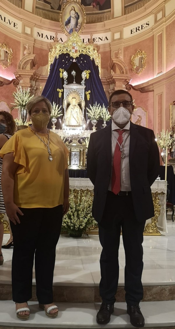 ASISTENCIA A LA SANTA MISA DE LA VIRGEN DE GÁDOR EN BERJA.