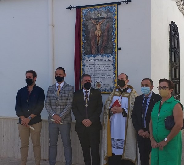 INAUGURACIÓN DEL MOSAICO EN HONOR A LAS PEÑAS COHETERAS.