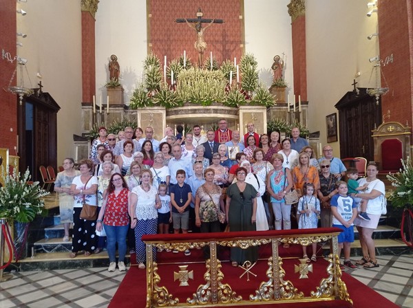 PEREGRINACIÓN DE LA HERMANDAD DEL CRISTO DE LA ESCUCHA DE ALMERIA.