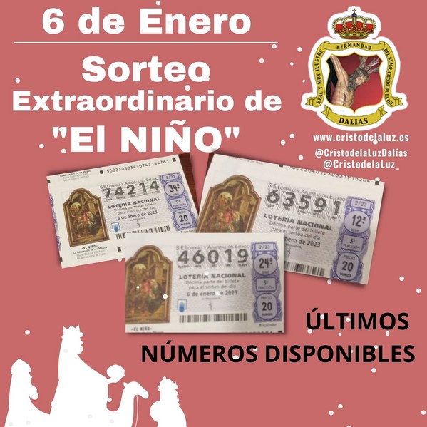 LOTERÍA SORTEO DE 'El Niño'