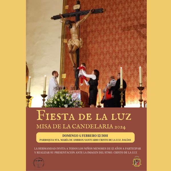Fiesta de la Luz. Misa de La Candelaria 2024