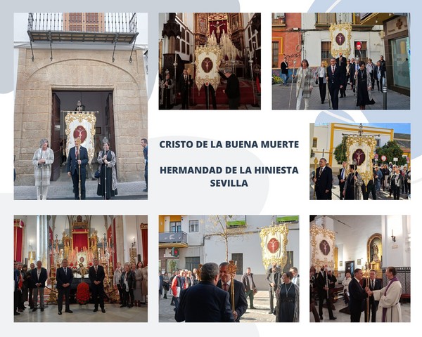 Jornada de mañana visitando a la hermandad de la hiniesta de Sevilla