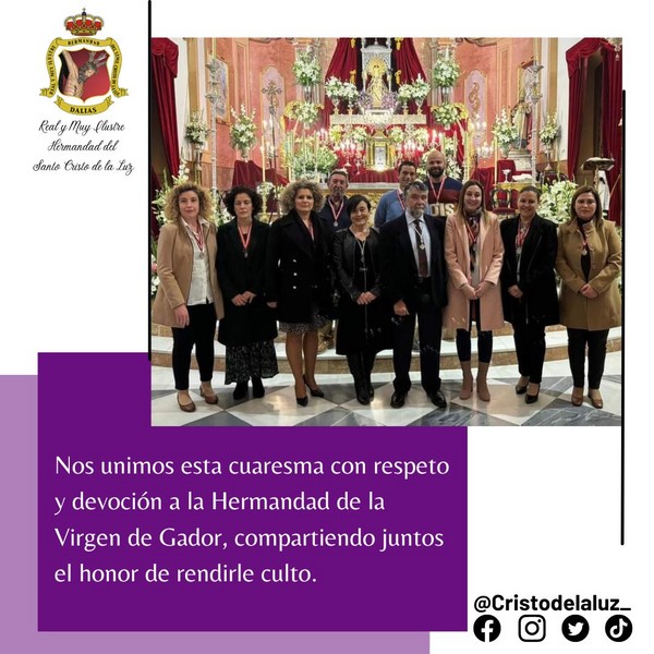 Cultos Virgen de Gador en cuaresma