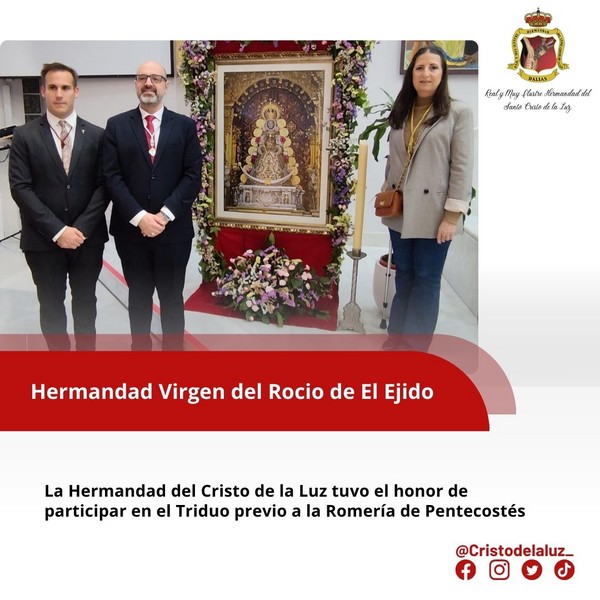Cultos Virgen del Rocio El Ejido
